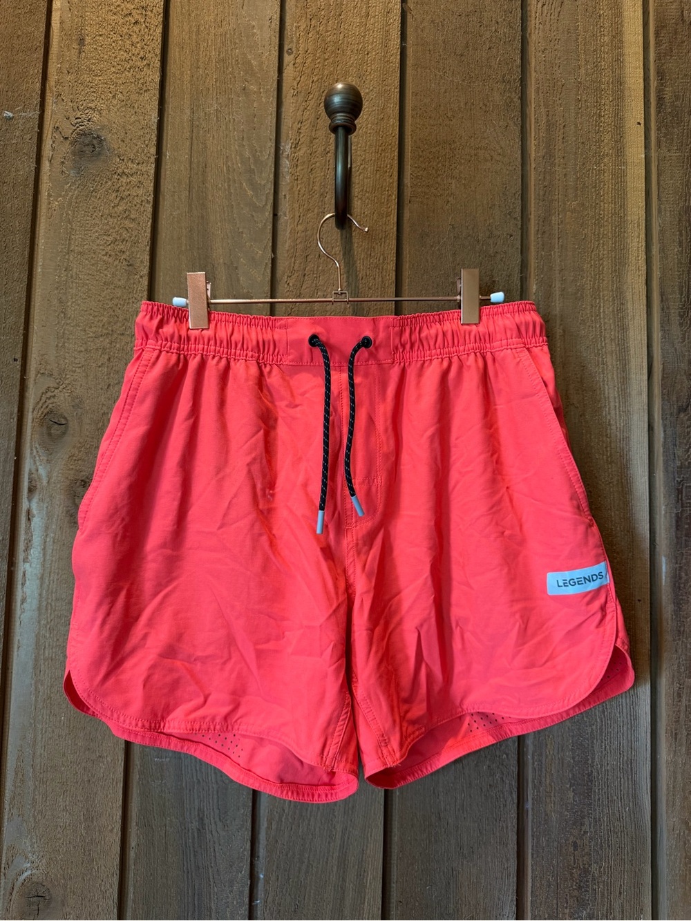 Legends Men's Coral Athletic Shorts